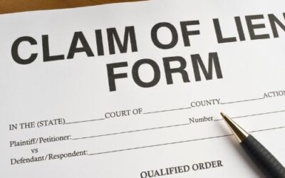 What is a Mechanics Lien – and Why is it on the Title to my Home?